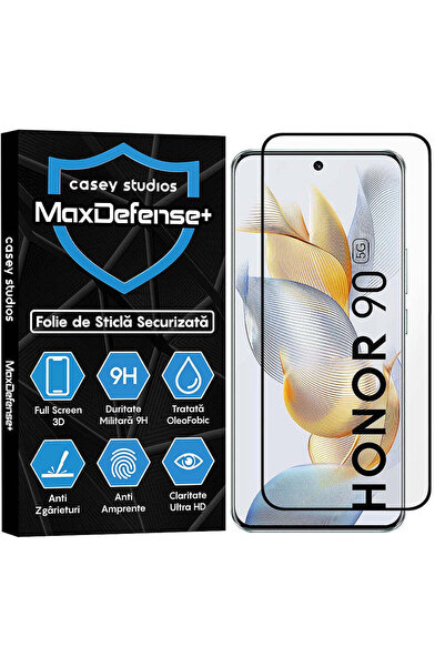 Casey Studios Folie Sticla Honor 90, Full Cover 3D, Ultra HD, Anti Zgarieturi...