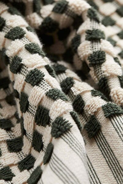 H&M Patterned cotton terry bath towel