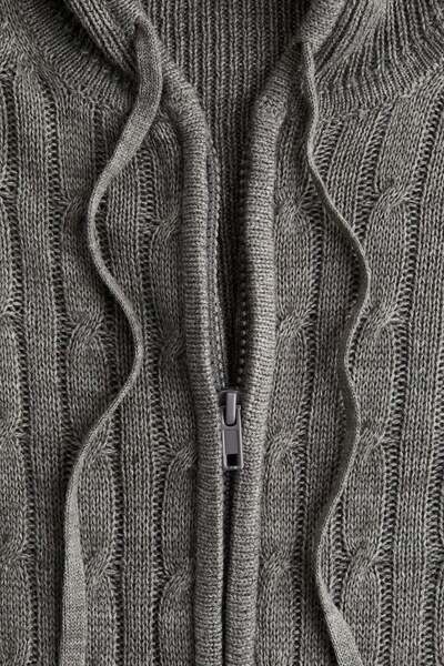 H&M Zip-through hooded cardigan