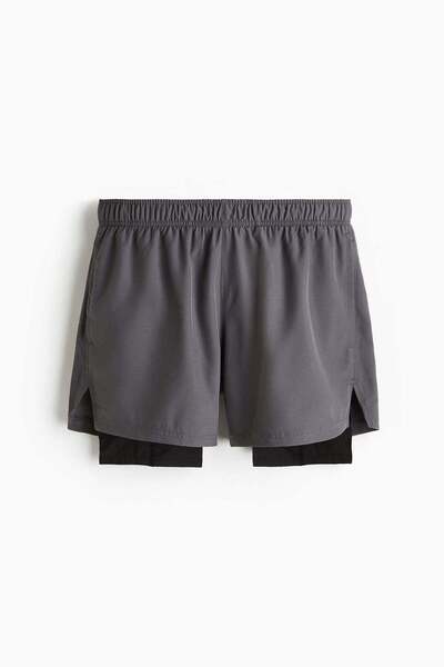 H&M Double-layered sports shorts in DryMove™