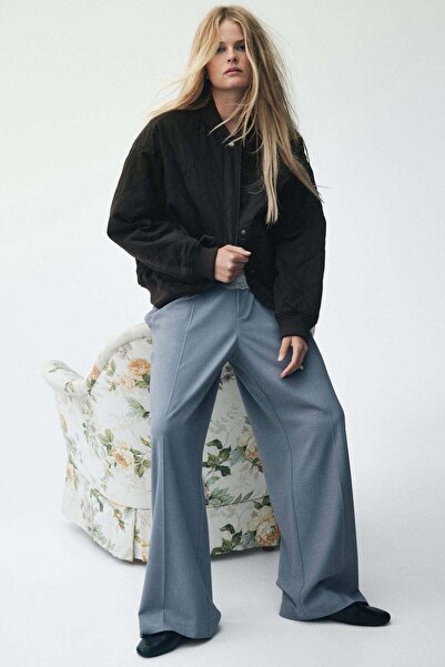 H&M Quilted bomber jacket