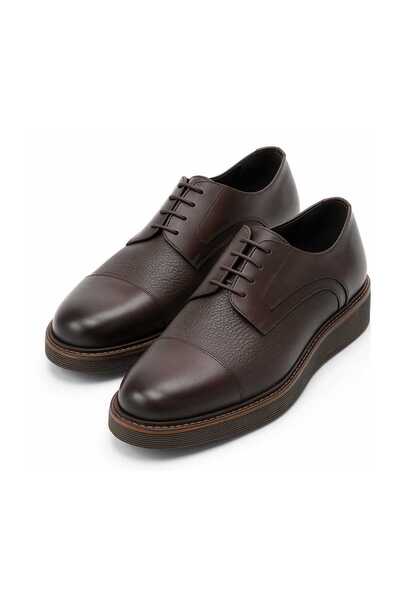 Morven Men's Brown Classic Analin Neolit Sole Shoes