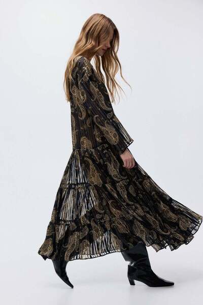 H&M فستان شيفون