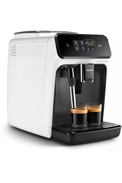 Philips Αυτόματο Espressor EP1223/00 Seria 1200, 1500W, 15 bar, sistem clasic de spumare, 2 bauturi,