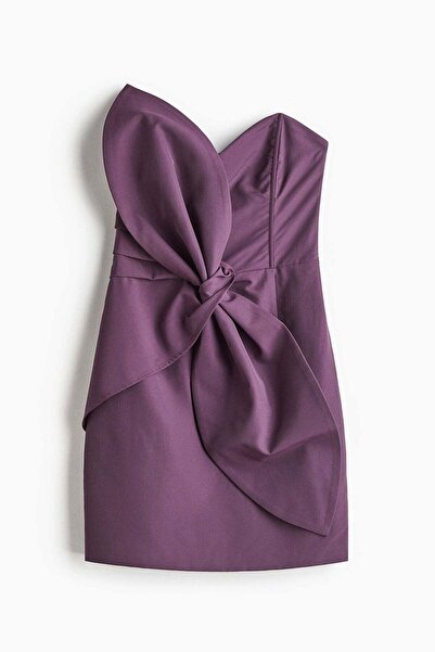 H&M Knot-detail bandeau dress