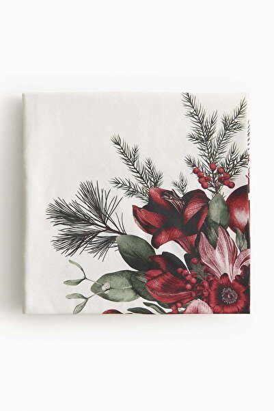 H&M Round cotton tablecloth