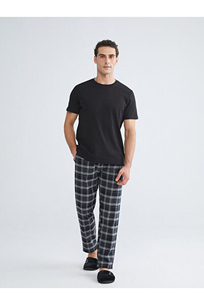 LC Waikiki Özmarka New Season Standard Fit Plaid Men's Pajama Bottoms
