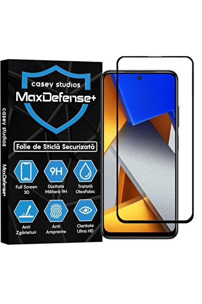 Casey Studios Folie Xiaomi Poco M4 Pro 5G, Full Cover, Ultra HD, Anti Zgariet...