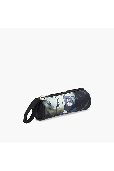 TV TOKYO Naruto Print Pencil Pouch with Zip Closure