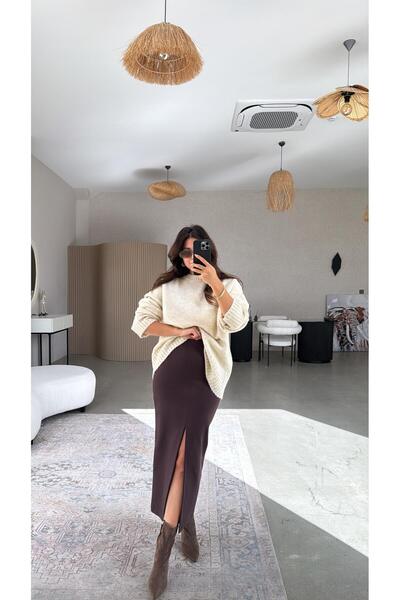 Buket Teke Fusta maro din oțel cu șliț frontal