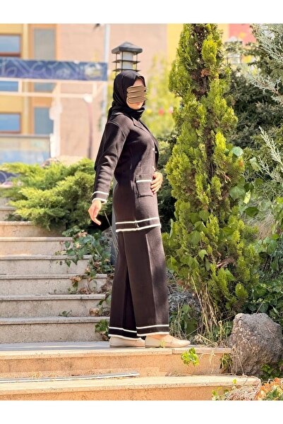 Nissra Ankanoor Knitwear Jacket Pants Set Anka252001