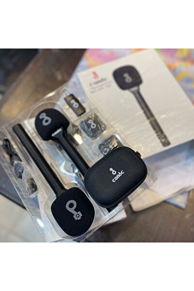 candc Interview Dual Microphone – Professional Wireless Lavalier Mic for Clear Audio Recording