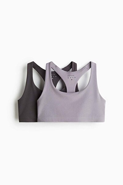 H&M 2-pack Medium support sports bras