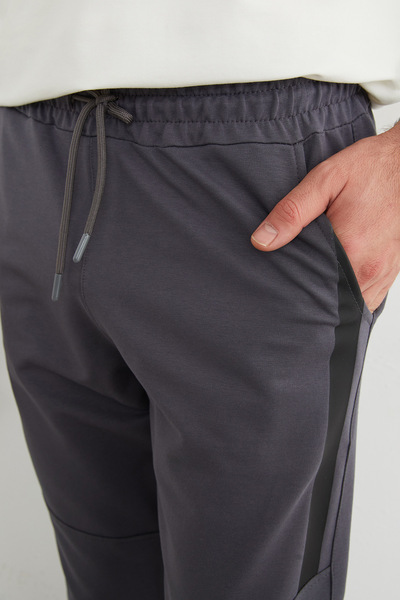 Fulla Moda Tie Waist Jogger Sweatpants