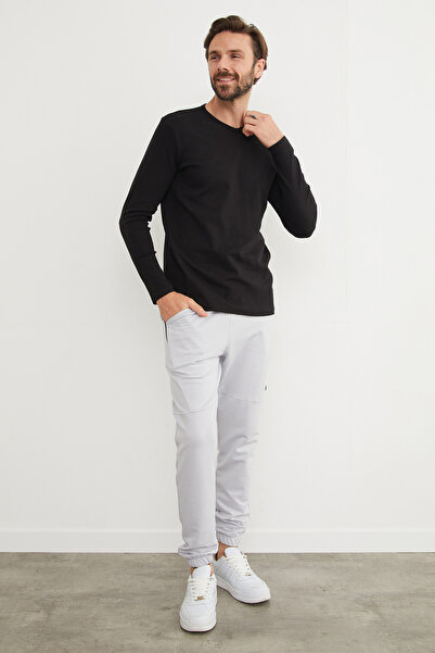 Fulla Moda Tie-Waist Double Pocket Jogger Sweatpants