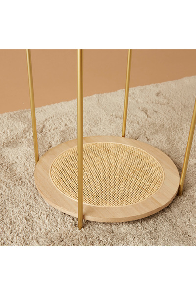 Lifestyle طاولة جانبية معدنية - 40×40×51 سم