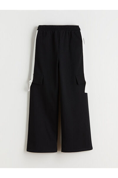 LC Waikiki Elastic Waist Girl's Cargo Sweatpants