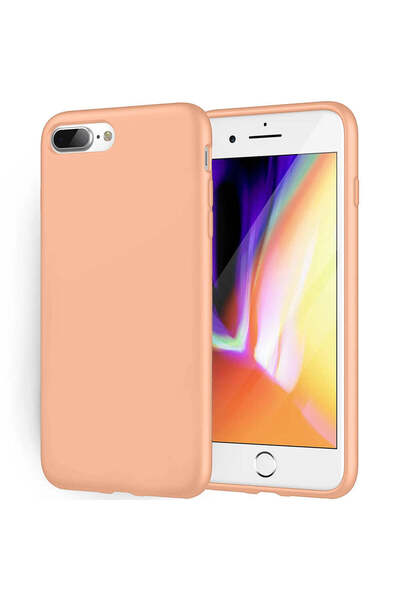 Casey Studios Husa Soft Silicone iPhone 7 Plus/8 Plus, Microfibra in Interior...