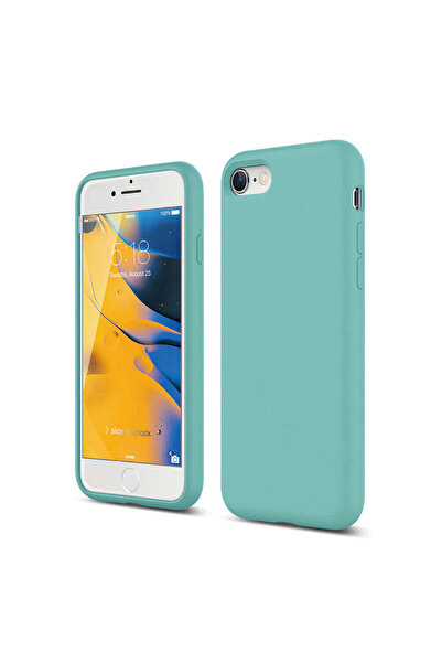 Casey Studios Husa Silicon iPhone 7/8/SE 2/SE 2020/SE 3 2022, cu Microfibra, ...