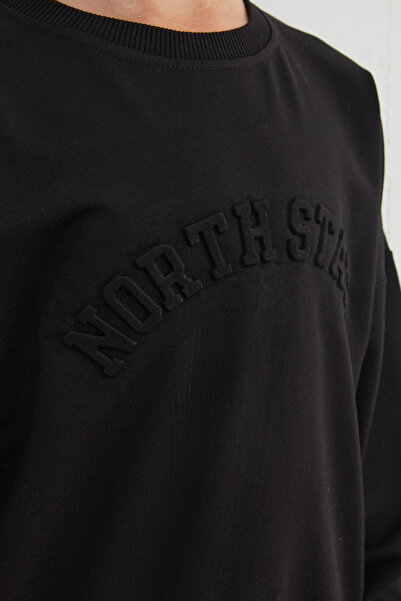 Fulla Moda North State Embossed Boys' Sweatshirt