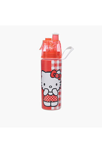 Hello Kitty Tritan Water Bottle with Water Mist Trigger – 500 ml