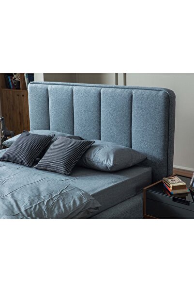 Storish Monet Çift Kişilik Yatak Başlığı Açık Mavi 160cm