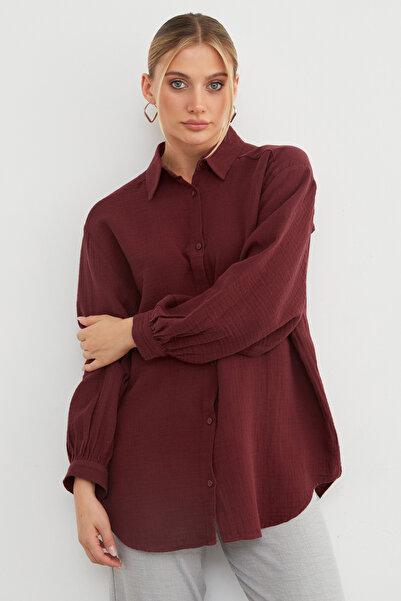 Fulla Moda Basic Oversize Shirt