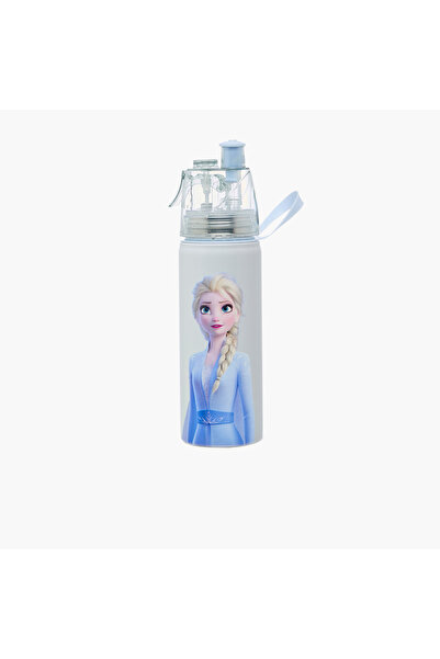 Disney Frozen Stainless Steel Water Bottle with Water Mist Trigger – 500 ml