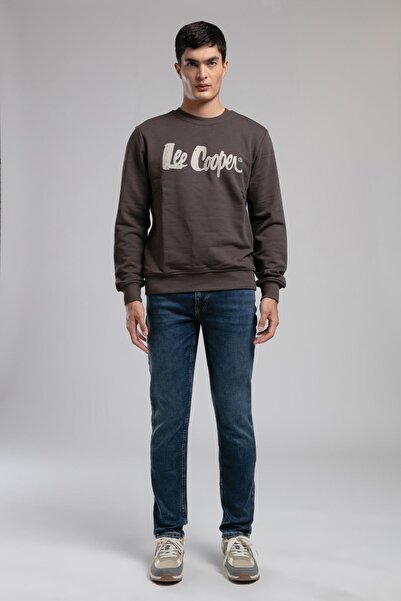 Lee Cooper Jack Normal Waist Slim Fit Slim Leg Blue Men's Jean Trousers