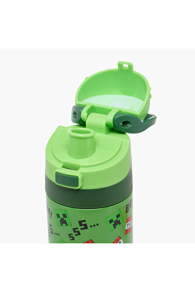 MINECRAFT Printed Sipper Water Bottle