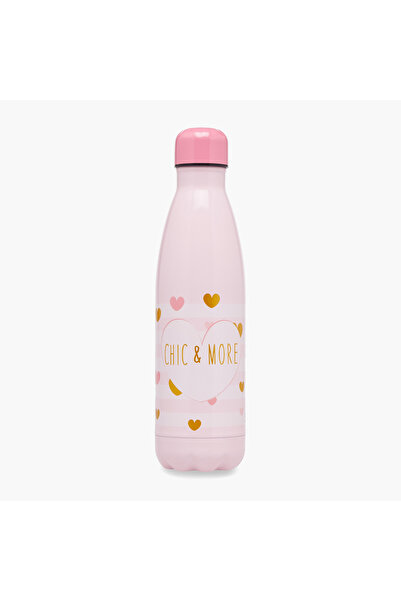 Juniors Printed Stainless Steel Water Bottle with Leakproof Lid – 500 ml