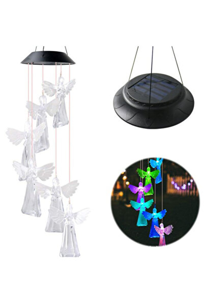 LILY Ghirlanda solara ornamentala cu 6 INGERASI pe cablu