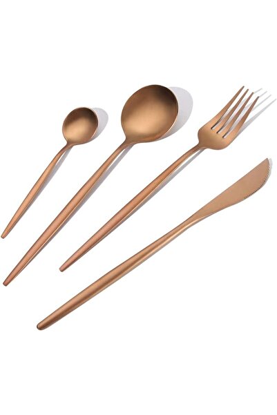 VAV GET 16-Piece Flatware Cutlery Set for 4 People