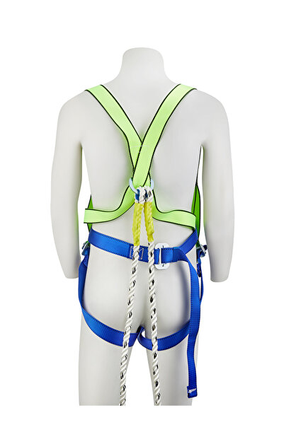 Lawazim Safety Harness Double Hook - Full Body Fall Protection Gear for Construction and Roofing
