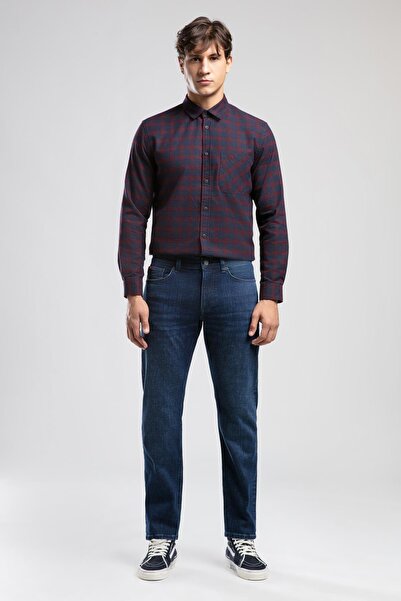 Lee Cooper Harry Середня талія Прямий крій Прямі штанини Сині Чоловічі джинси