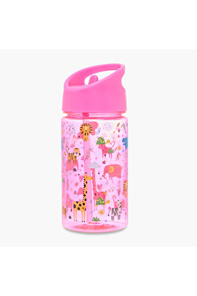 Juniors Animal Print PETG Water Bottle with BPA-Free – 430 ml