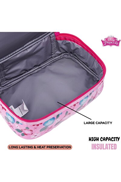 Disney Princess Double-Pocket Lunch Bag "See Good In All Things"