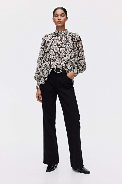 H&M Stand-collar blouse