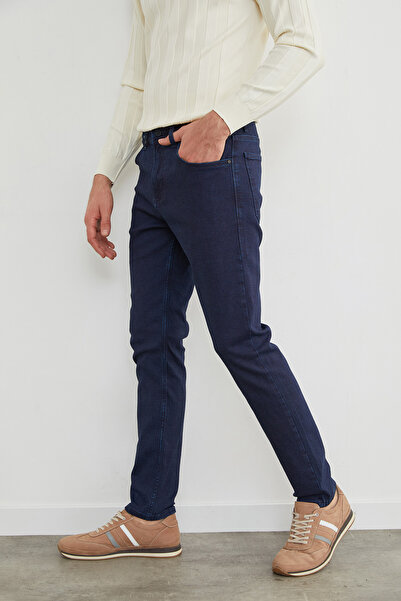 Fulla Moda Τζιν με κανονική εφαρμογή με φερμουάρ