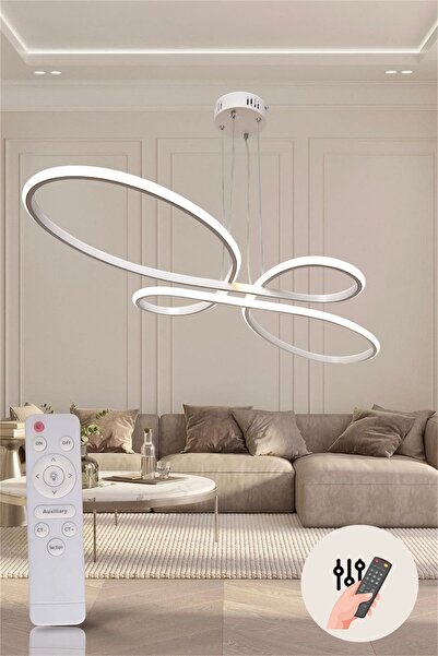 EYSHOP Modern Yonca Model 3 Renk Led Avize Salon Mutfak Yatak Odası