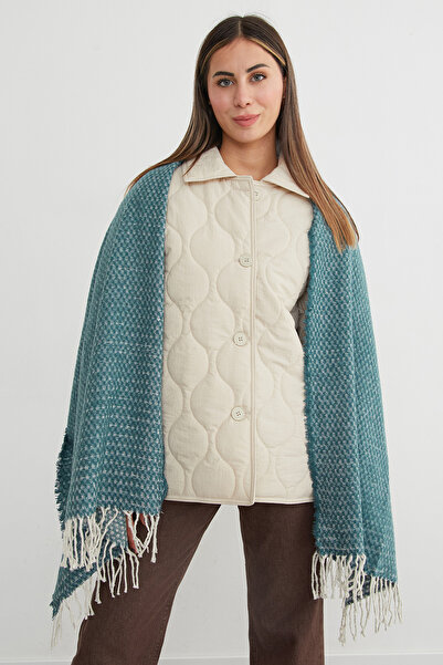 Fulla Moda Square Patterned Shawl