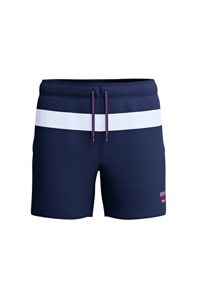 SPEEDO Men's Jetstream Print Edge Volley 16" Swim Shorts Navy/White