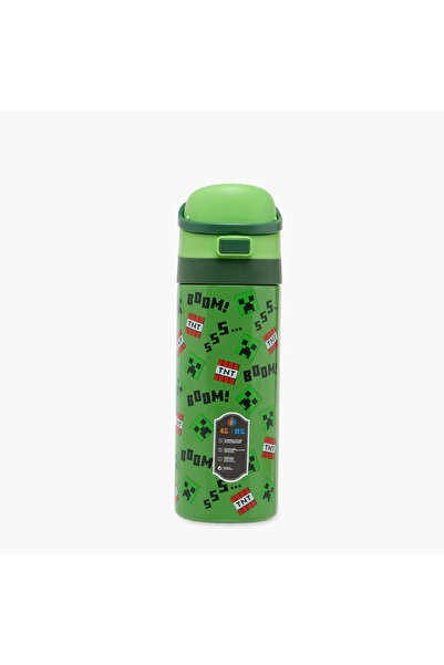 MINECRAFT Printed Sipper Water Bottle