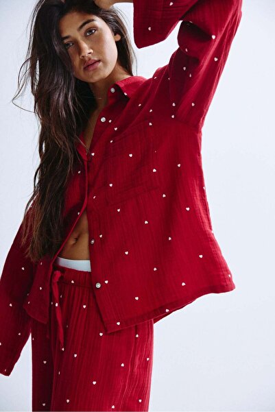 H&M Cotton muslin pyjamas