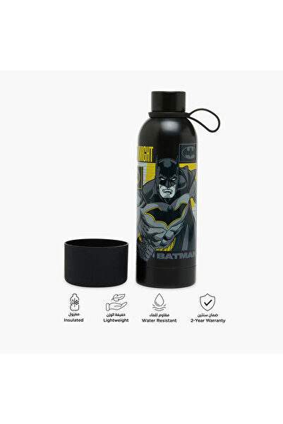 Warner Bros Batman Print Water Bottle - 500 ml