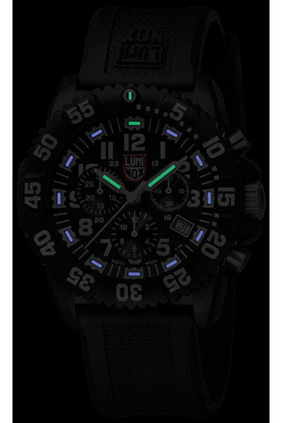 Luminox Mens Watch XS.3081, Quartz, 44mm, 20ATM