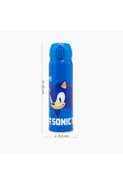 Sonic the Hedgehog Print Insulated Water Bottle