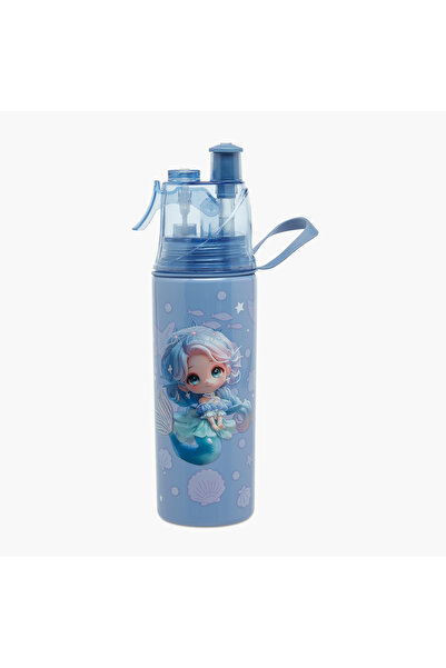 Juniors Mermaid Print Water Bottle - 500 ml