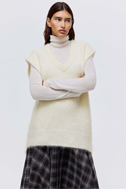 H&M Mohair-blend sweater vest