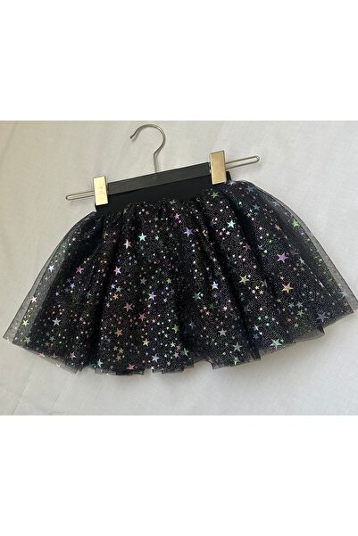 Zebra Baby Girl Shiny Star Printed Tutu Skirt
